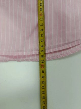 Camisa Tommy Hilfiger Rayas Rosas Talla L