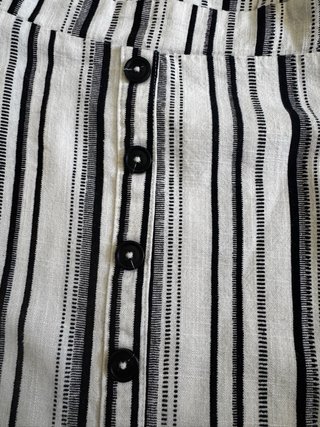 Blusa niña con tirantes y botones