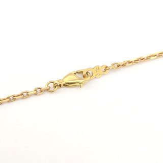 Cadena Forzada de oro de 18k, 7.07 g, 51.5 cm.