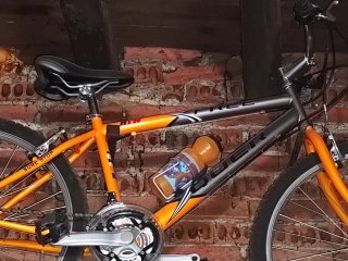 Bicicleta de montaña con marchas