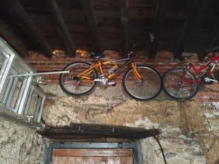 Bicicleta de montaña con marchas