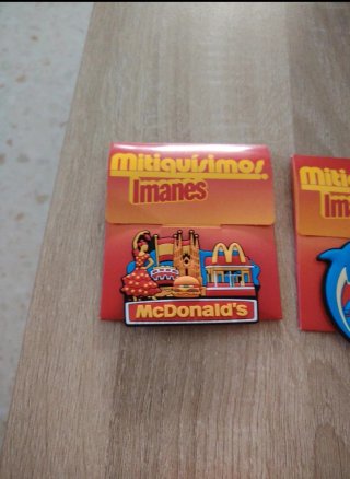 Lote 3 Imanes Nevera McDonald's