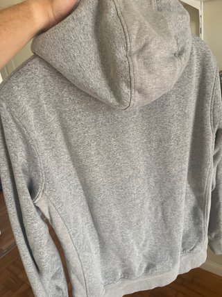 Felpa Quiksilver grigia con interno in pelo