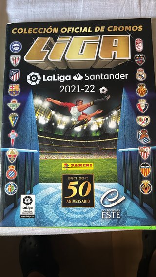 Álbum Liga Este 21/22 - Colección Cromos