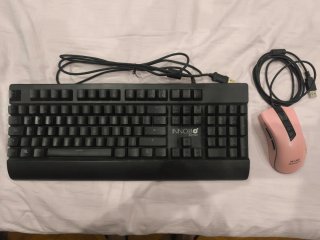 Teclado INNOBO Gaming y Ratón Mars Gaming