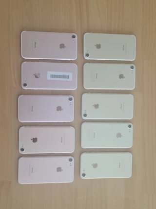 Lote 10 iPhone 7 ( 32GB ) ( Oro y Oro Rosa )
