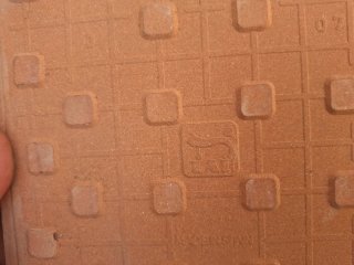Juego de 5 posavasos antiguos