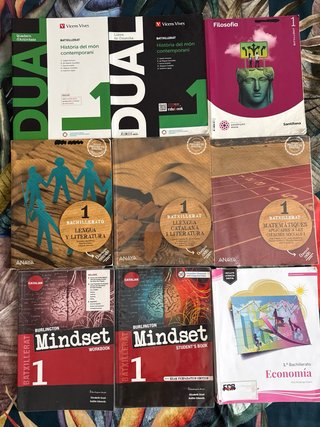 Lote Libros 1ero Bachillerato