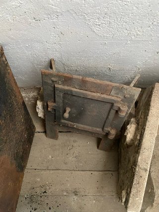 Cocina de leña antigua gallega