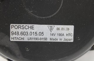 103322 94860301505 alternador porsche cayenne (typ