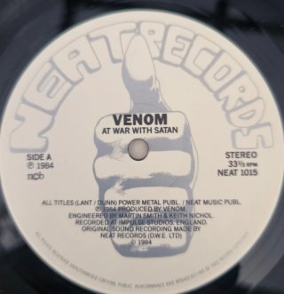 Venom - At War with Satan LP