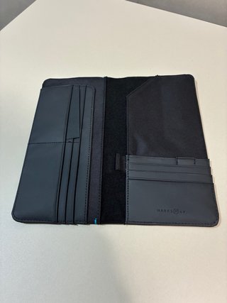 Cartera Porta Documentos Marks Negra Nueva
