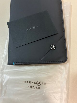 Cartera Porta Documentos Marks Negra Nueva