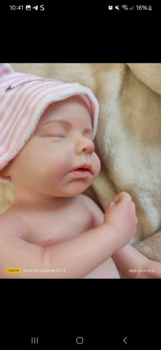Bebé Reborn Silicona Completa 33cm 1kg
