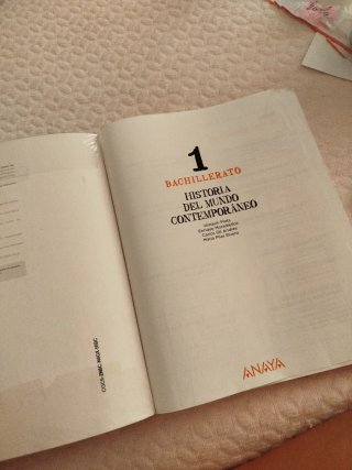 Historia del Mundo Contemporáneo 1 Bachillerato