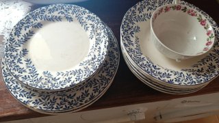 Vajilla de porcelana