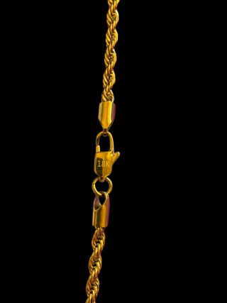 Cadena oro 18k y pulsera oro de 18k Conjunto