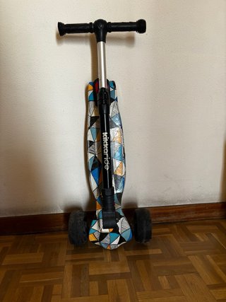 Patinete infantil 3 ruedas plegable