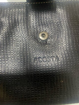 Cartera Piel Acosta 16cm