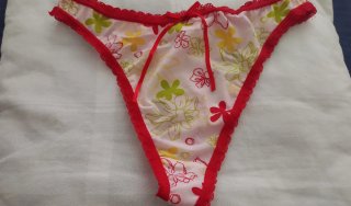 Camisón floral con tanga