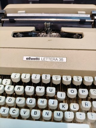 Olivetti Lettera 35 Máquina de Escribir Eléctrica