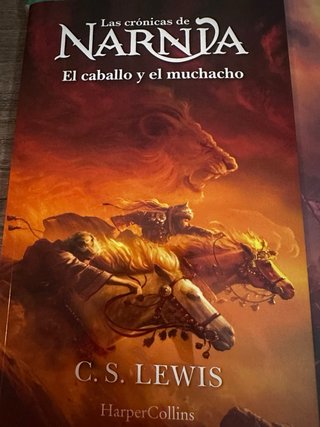 Lote libros de Narnia.