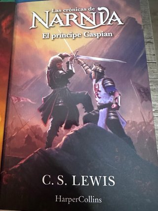 Lote libros de Narnia.