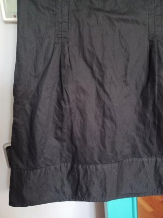 Falda negra Mango Talla 38