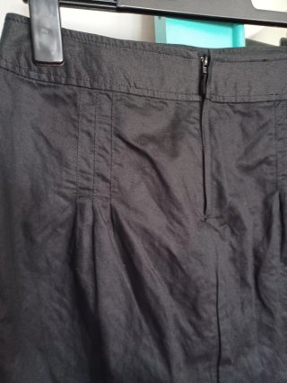 Falda negra Mango Talla 38