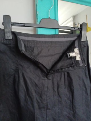 Falda negra Mango Talla 38