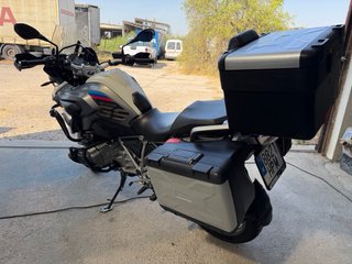 BMW R1200GS Adventure Moto Gris/Plata