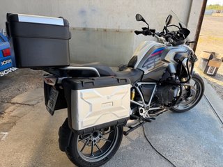 BMW R1200GS Adventure Moto Gris/Plata