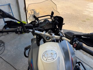 BMW R1200GS Adventure Moto Gris/Plata