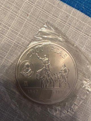 Moneda 2000 PTAS Plata 1347-1997