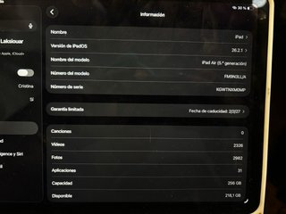 iPad Air 5ª Gen Azul