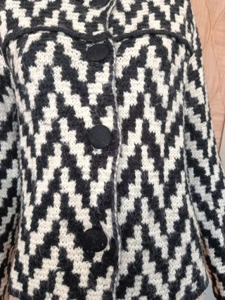 Chaqueta punto grueso