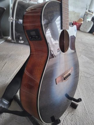 Guitarra Ibanez electro Acústica Azul