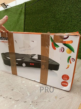 Placa de cocina pórtatil Tristar - Doble quemador