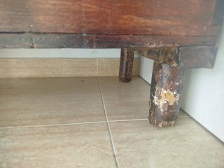 Arca de madera antigua