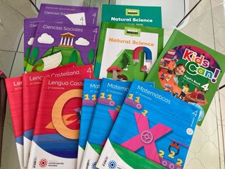 Libros de texto 4º Primaria Santillana