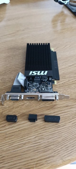Tarjeta Gráfica MSI GeForce GT 710 1GB DDR3