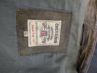 Chaqueta de Piel Chevignon Marrón Talla L