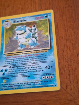 Blastoise 2/102 Card Pokemon Set Base 2000