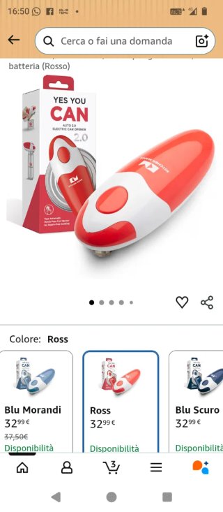 Apriscatole Elettrico Automatico