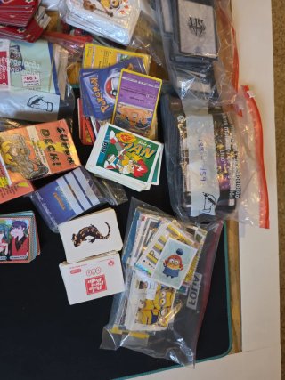 Lote cromos y pegatinas varios