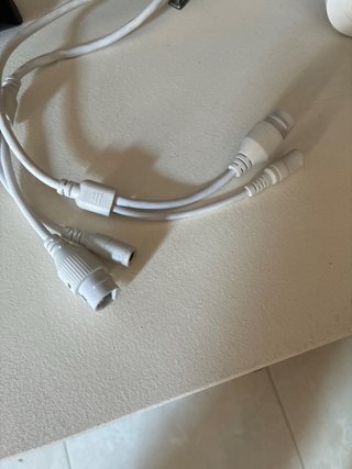 4 Cámaras de Seguridad Sannce Blancas