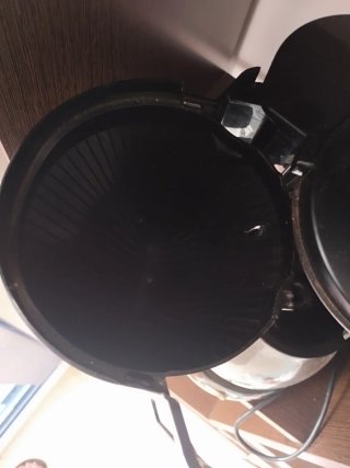 Cafetera Philips Negra