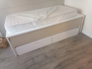 Cama nido juvenil con almacenaje