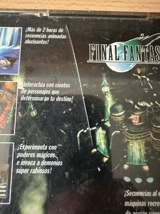 Final Fantasy VII PS1 PAL Spagna Completo
