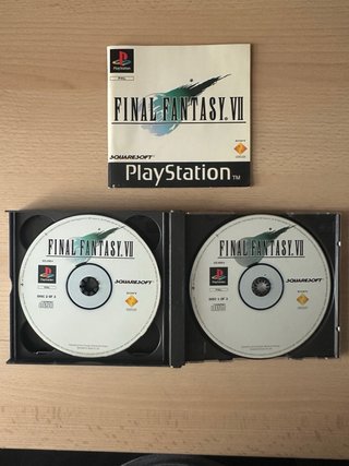 Final Fantasy VII PS1 PAL Spagna Completo